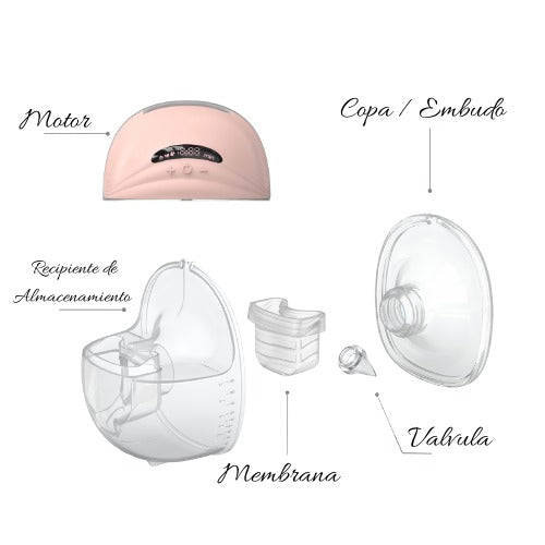 Respuestos Extractor de leche Bambini Colors Pro - Spazio Bambini