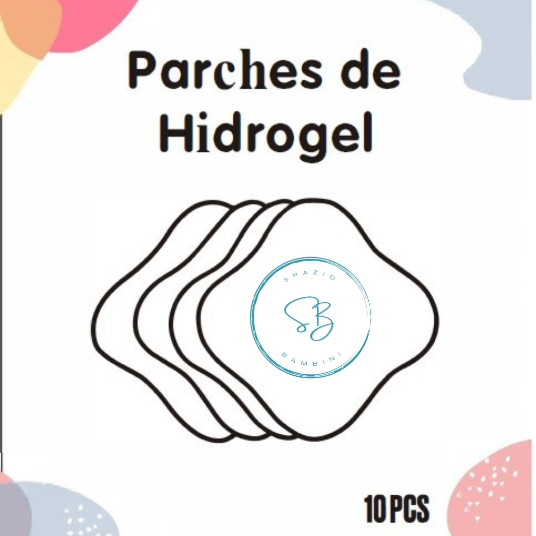 Parches de hidrogel para pezones 10 unidades - Spazio Bambini