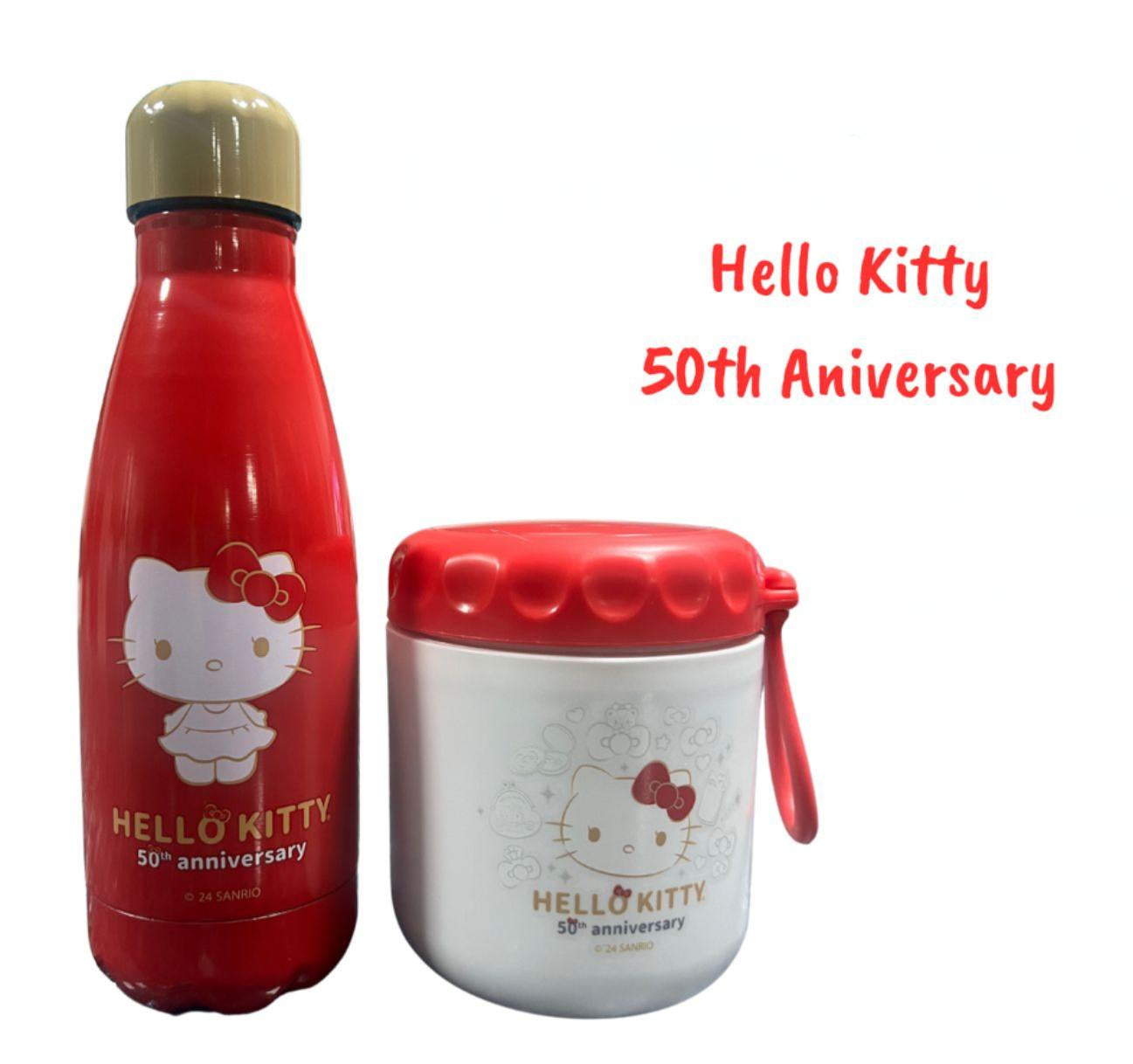 botella termica y termo hello kitty