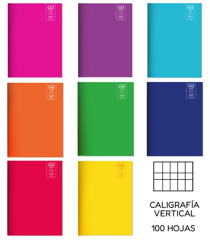 CUDERNO COLLEGE CALIGRAFIA VERTICAL 100H