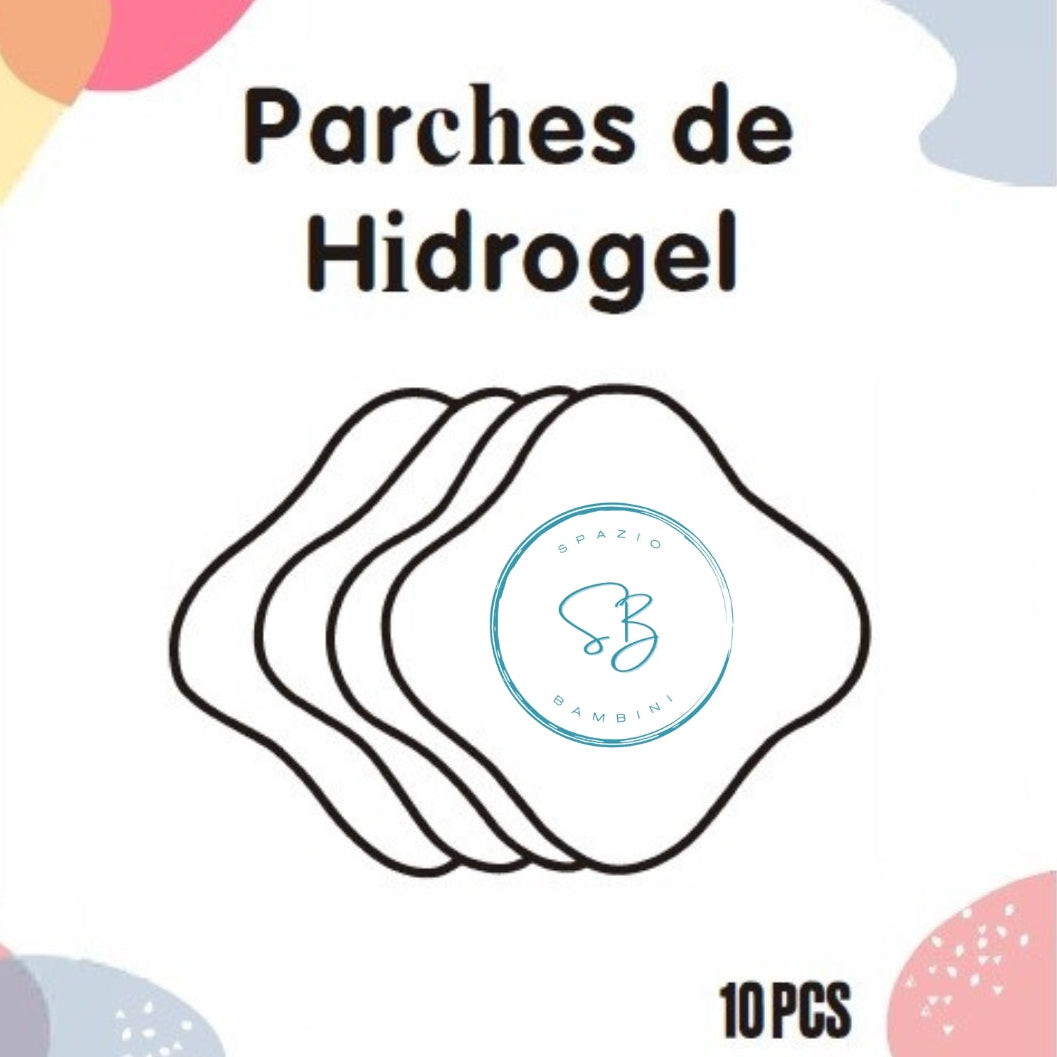 Parches de hidrogel para pezones 10 unidades - Spazio Bambini