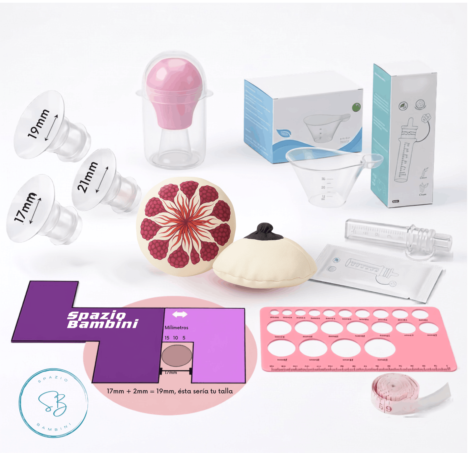 Set Básico de Lactancia Materna para Matronas, Doulas y Asesoras