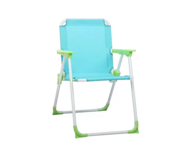 Silla plegable verde 