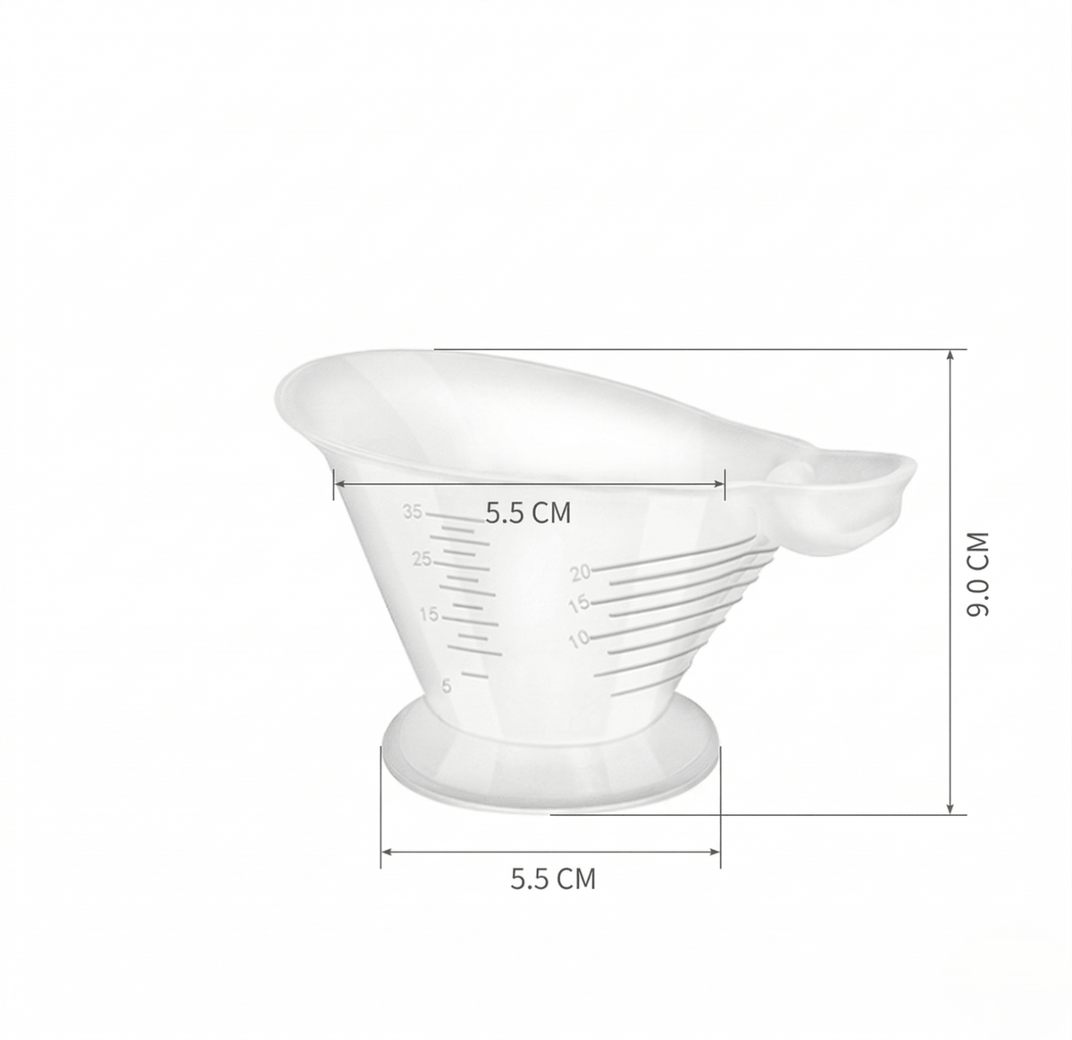 dimension de vaso para alimentacion complementaria de bebe