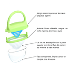 partes de mordedor de bebe